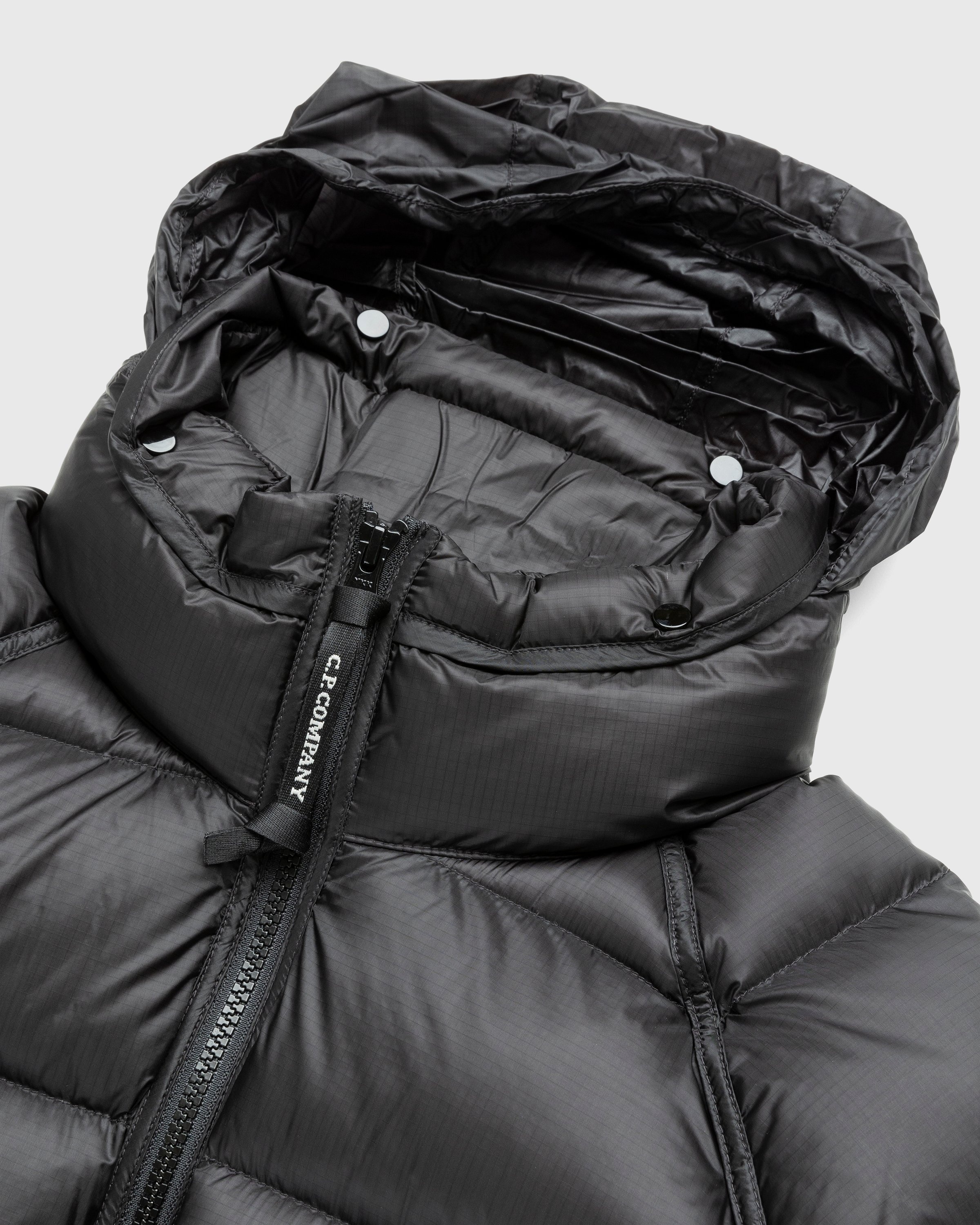 C.P. Company DD Shell Hooded Down Jacket Black Highsnobiety Shop