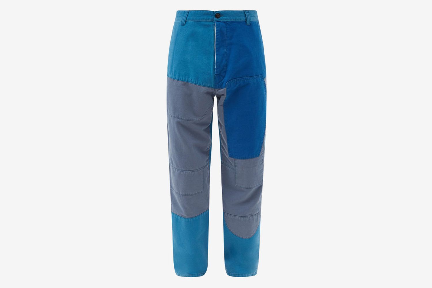 Patchwork Cotton Trousers