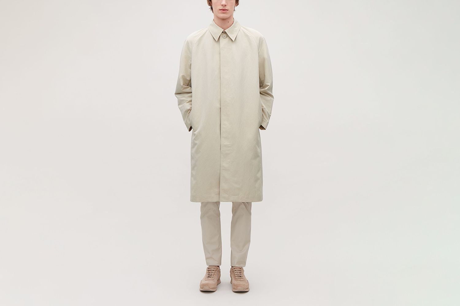 Trench Coat With Removable Lining