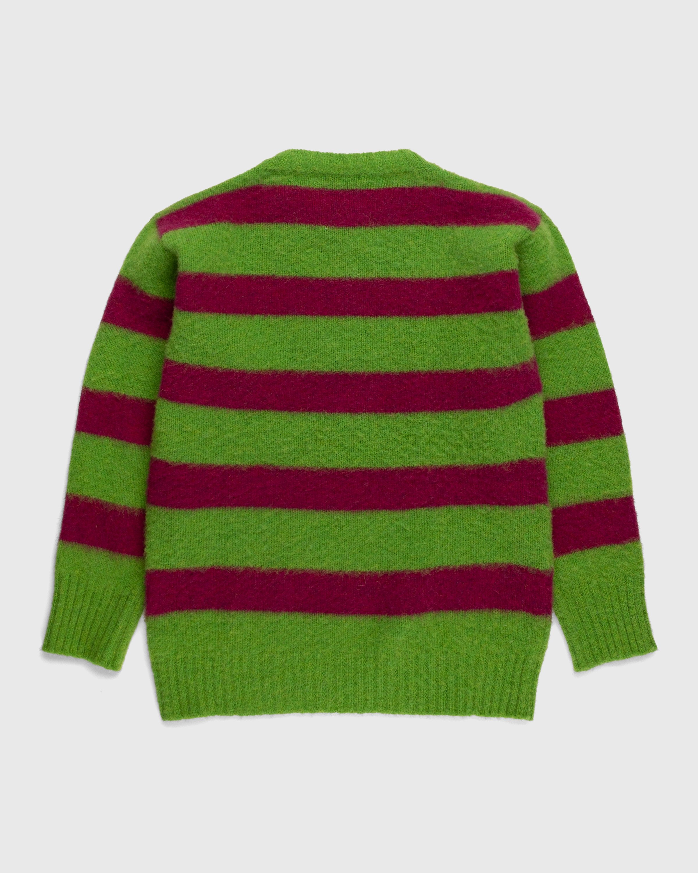J. Press x Highsnobiety – Shaggy Dog Stripe Sweater Multi - Crewnecks - Multi - Image 2