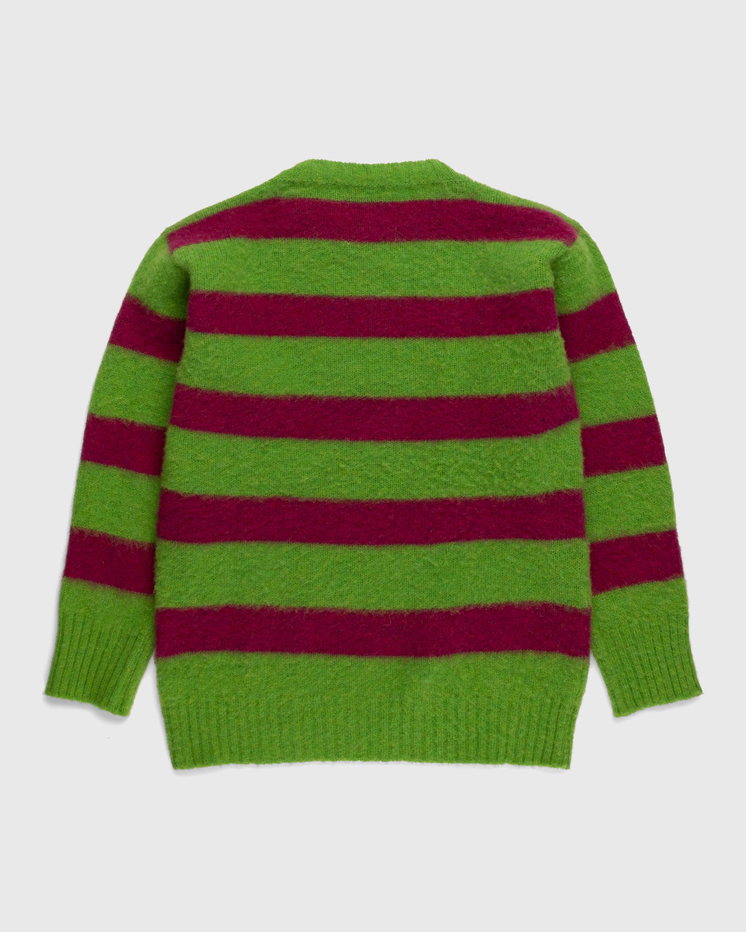 J. Press x Highsnobiety – Shaggy Dog Stripe Sweater Multi - Knitwear - Multi - Image 2