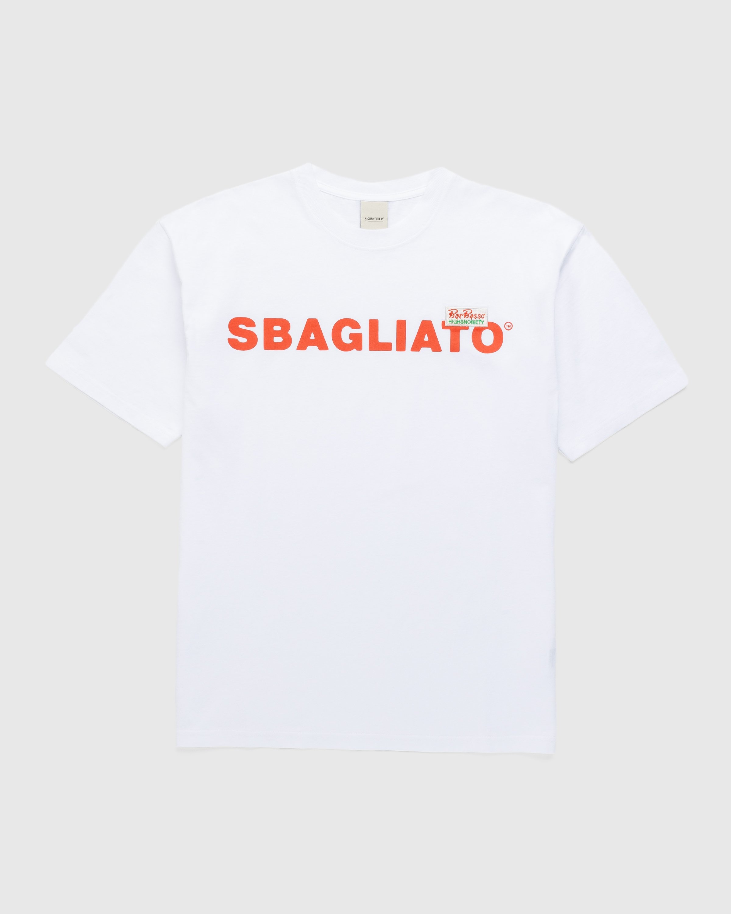 Bar Basso x Highsnobiety Sbagliato T Shirt White Highsnobiety Shop