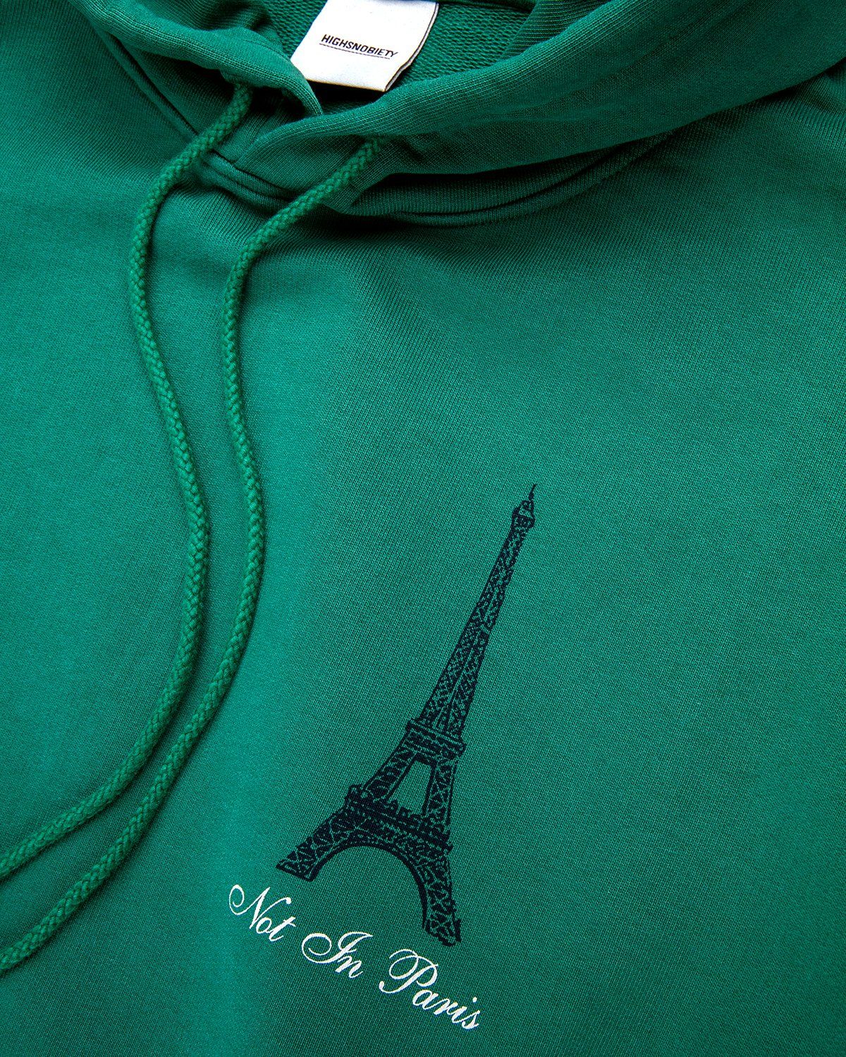 Highsnobiety – Not In Paris 3 Hoodie Green - Sweats - Green - Image 3