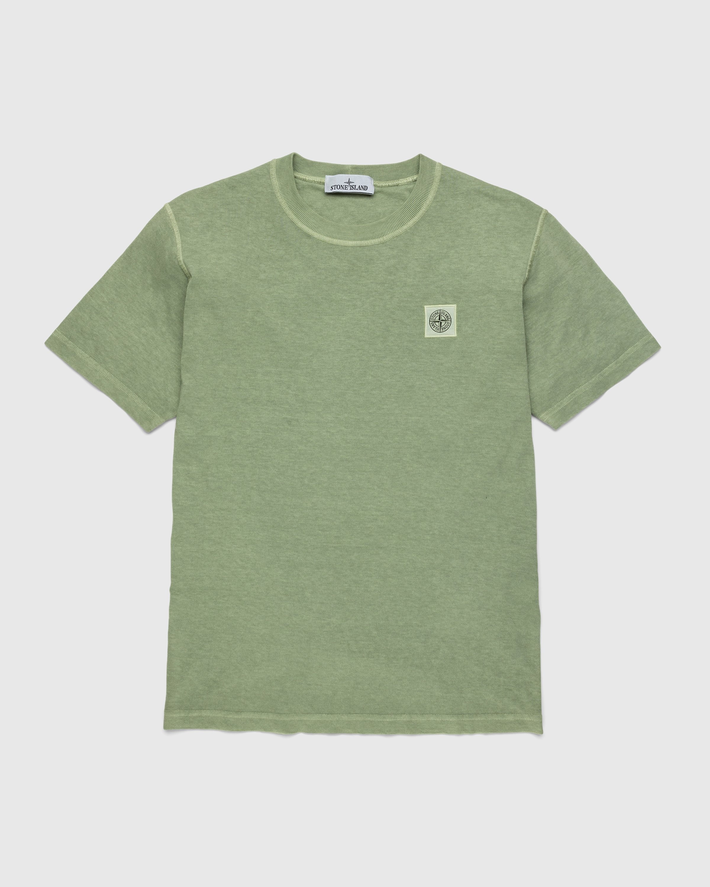 Stone Island – T-Shirt Green 23757 - T-Shirts - Green - Image 1
