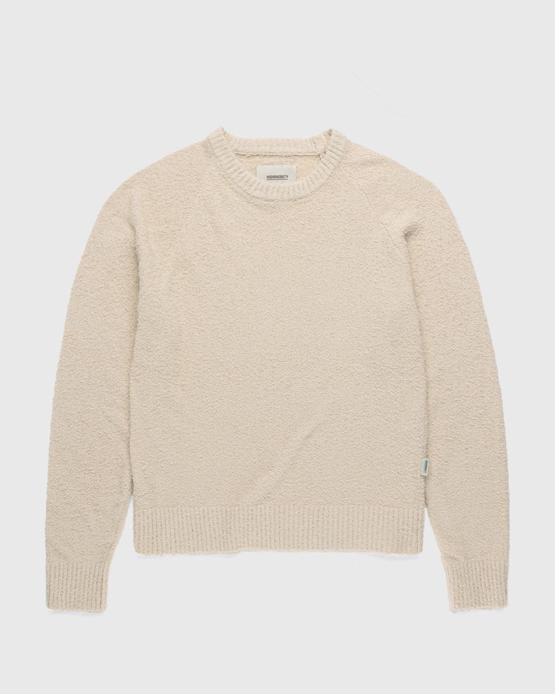 Raglan Crewneck Sweater Beige