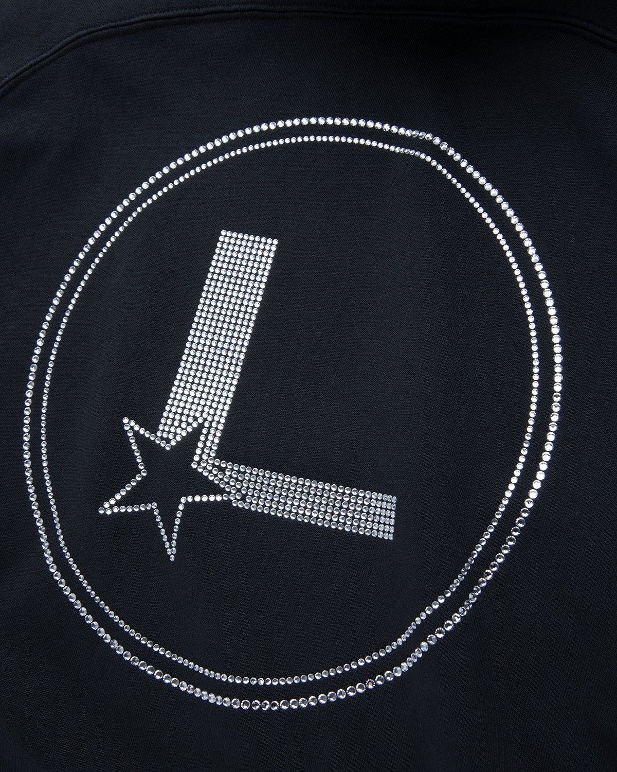Lourdes New York – Graphic Hoodie Black - Sweats - Black - Image 5