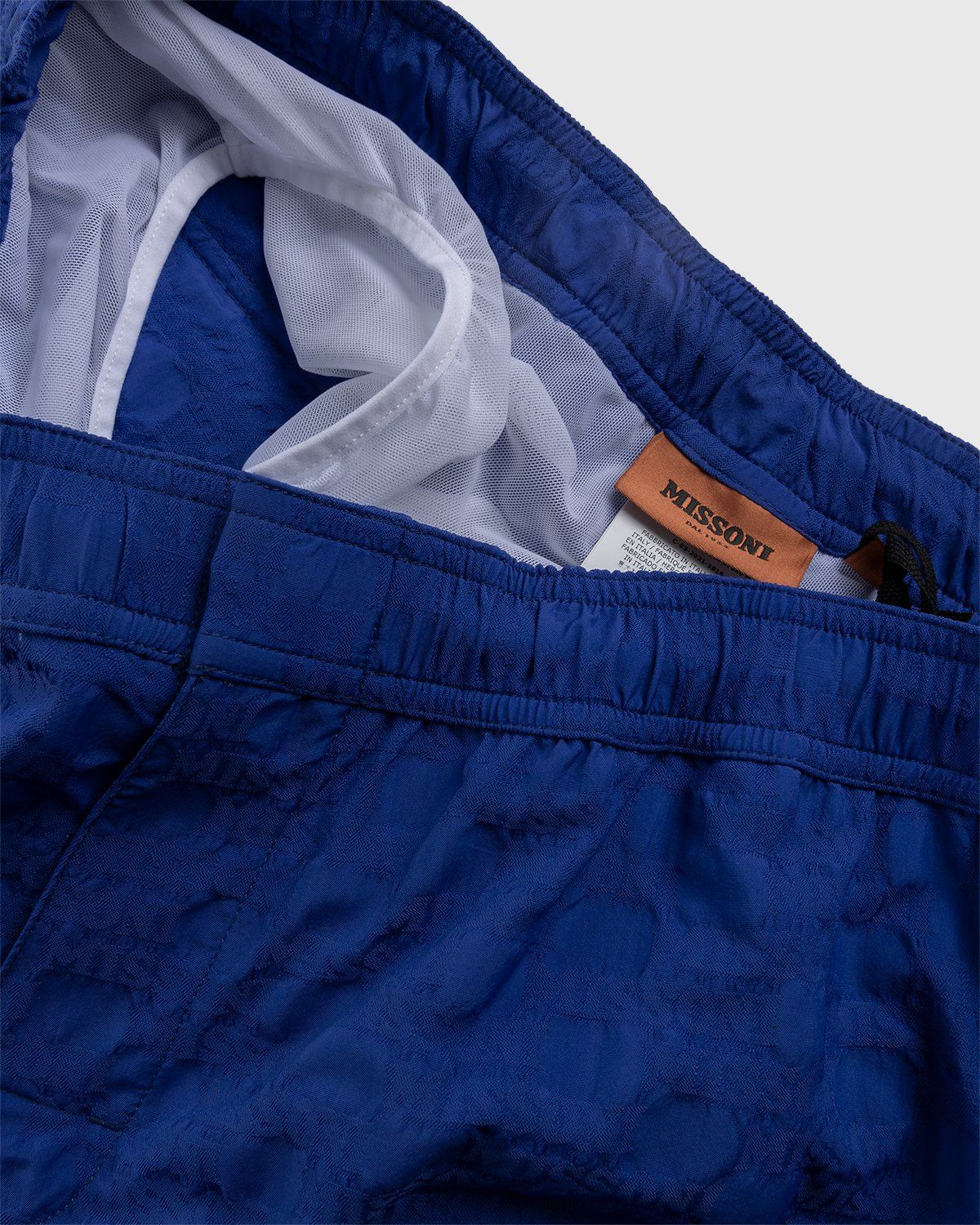 Missoni – Logo Swim Trunks Blue - Shorts - Blue - Image 6