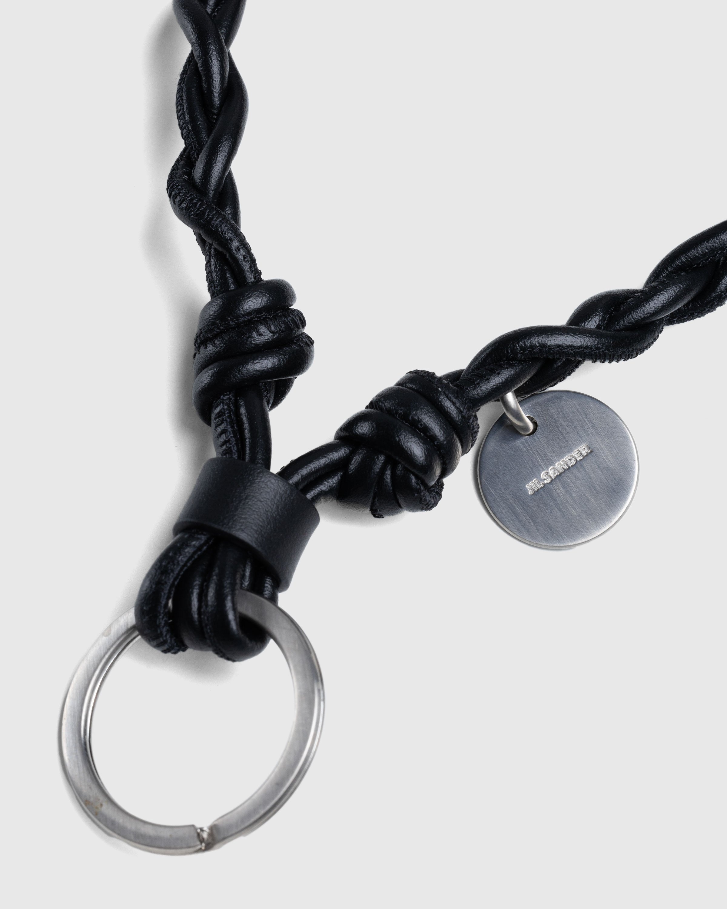 Jil Sander – Tangle Key Ring Black - Keychains - Black - Image 4