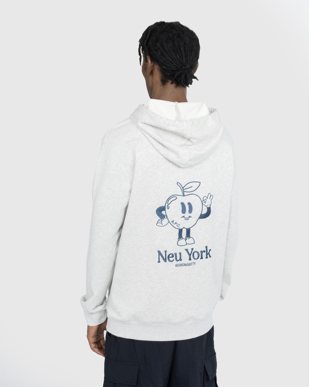 A.P.C. x Highsnobiety – Neu York Hoodie Eggshell - Sweats - Eggshell - Image 3