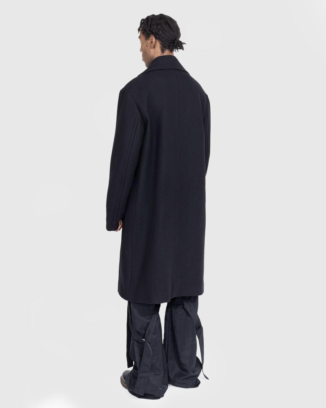 Dries van Noten – Raven Coat Black - Outerwear - Black - Image 3
