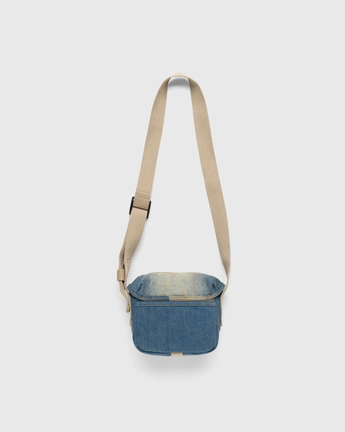 Acne Studios – Mini Messenger Bag Light Blue/Beige - Bags - Multi - Image 2