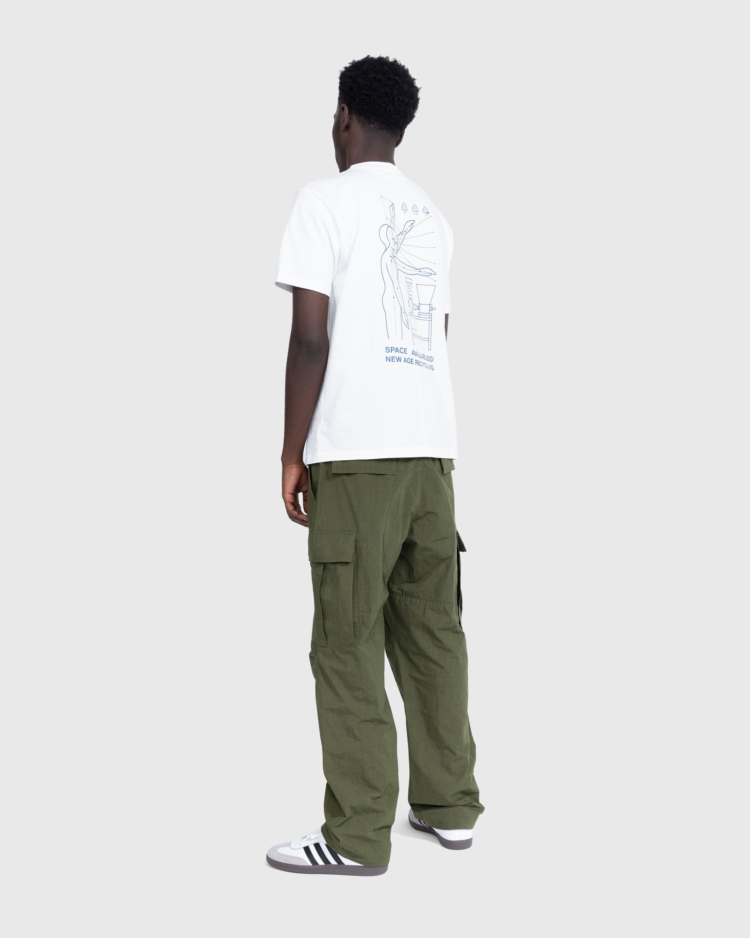 Space Available Studio – Circular Industries T-Shirt White - Tops - White - Image 5