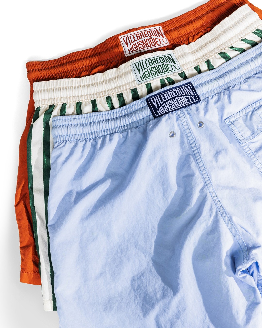 Vilebrequin x Highsnobiety – Solid Swim Chambray - Swimwear - Blue - Image 9