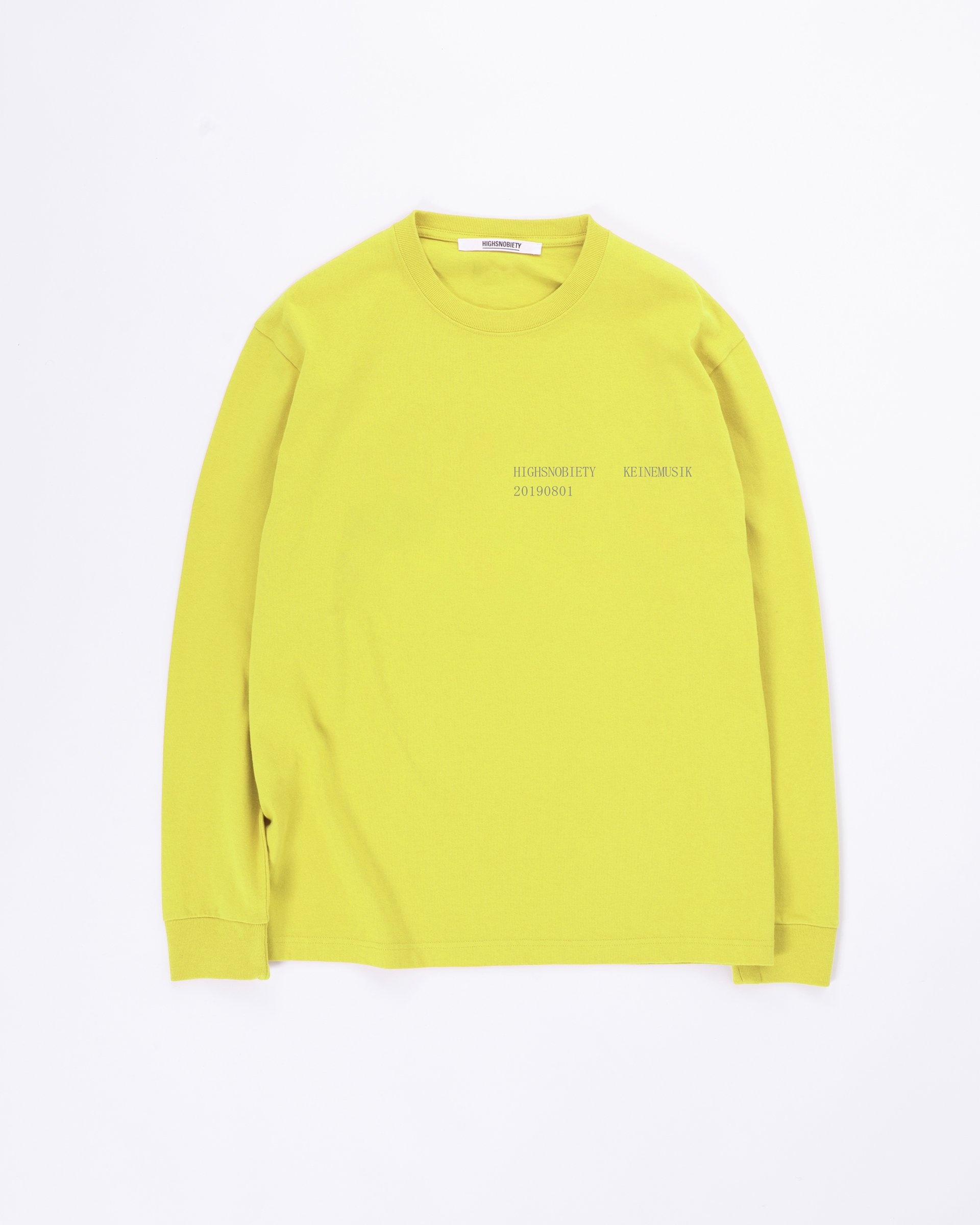 Highsnobiety – Magazine Issue 19, Keinemusik Vinyl & Long sleeve - Tops - Yellow - Image 5