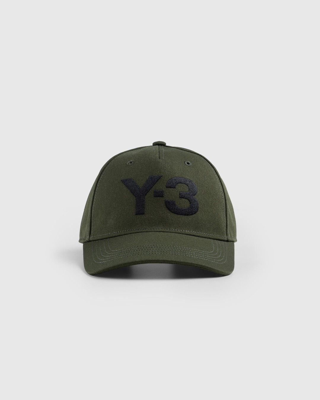 Y-3 – Logo Cap Night Cargo - Hats - Black - Image 3