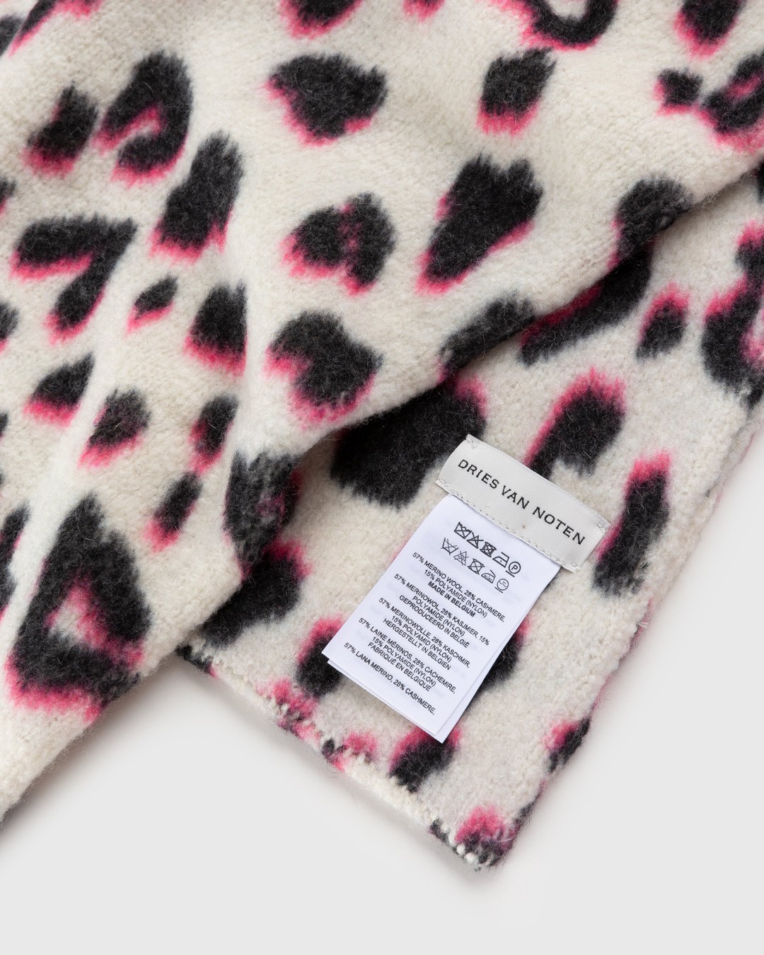 Dries van Noten – Nash Scarf - Scarves - Beige - Image 4