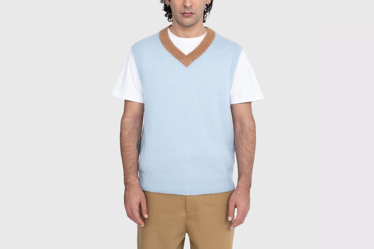 Light Alpaca Sweater Vest