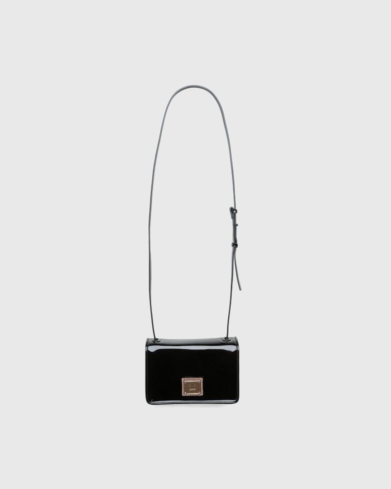 Acne Studios – Mini Crossbody Face Bag Black