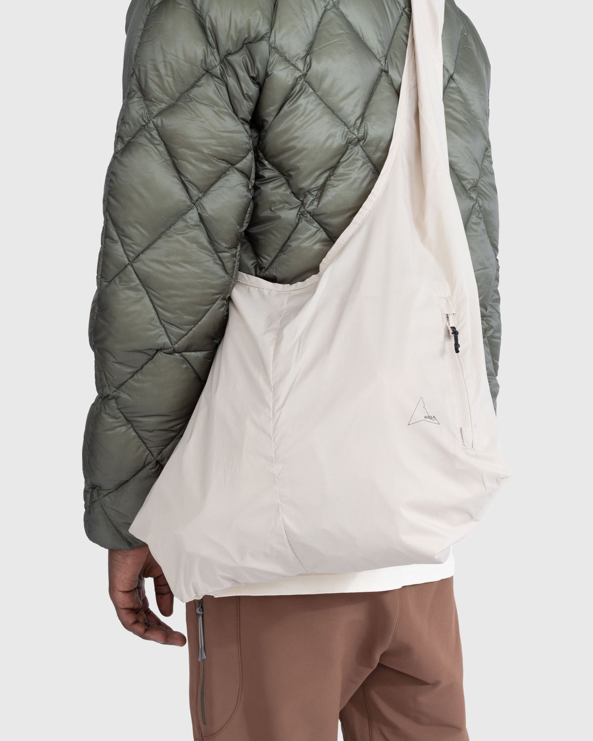 ROA – Packable Shoulder Bag Beige - Bags - Beige - Image 3