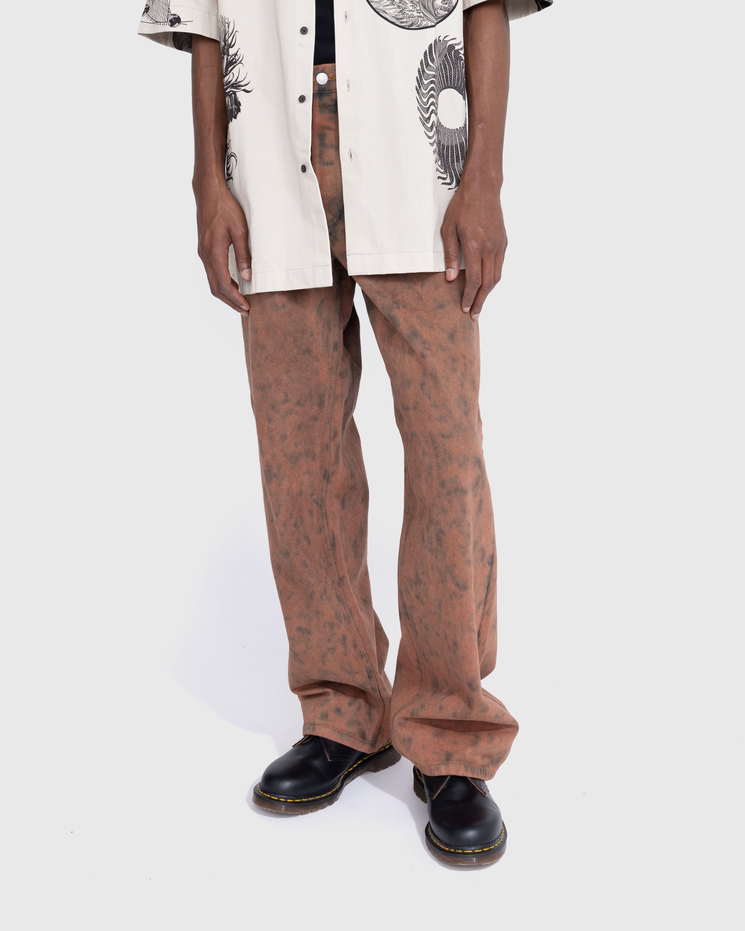Dries van Noten – Pine Pants Choco - Pants - Brown - Image 4