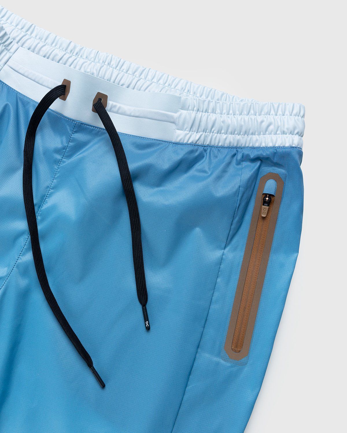 Loewe x On – Men's Technical Running Pants Gradient Grey - Pants - Blue - Image 5