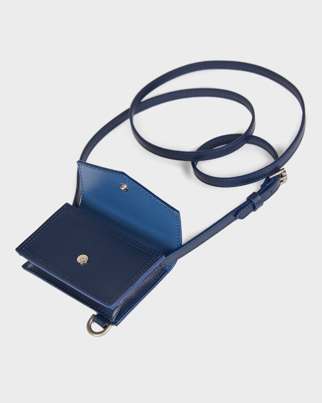 Blue 'Le Porte Azur' strapped card case Jacquemus - IetpShops Congo