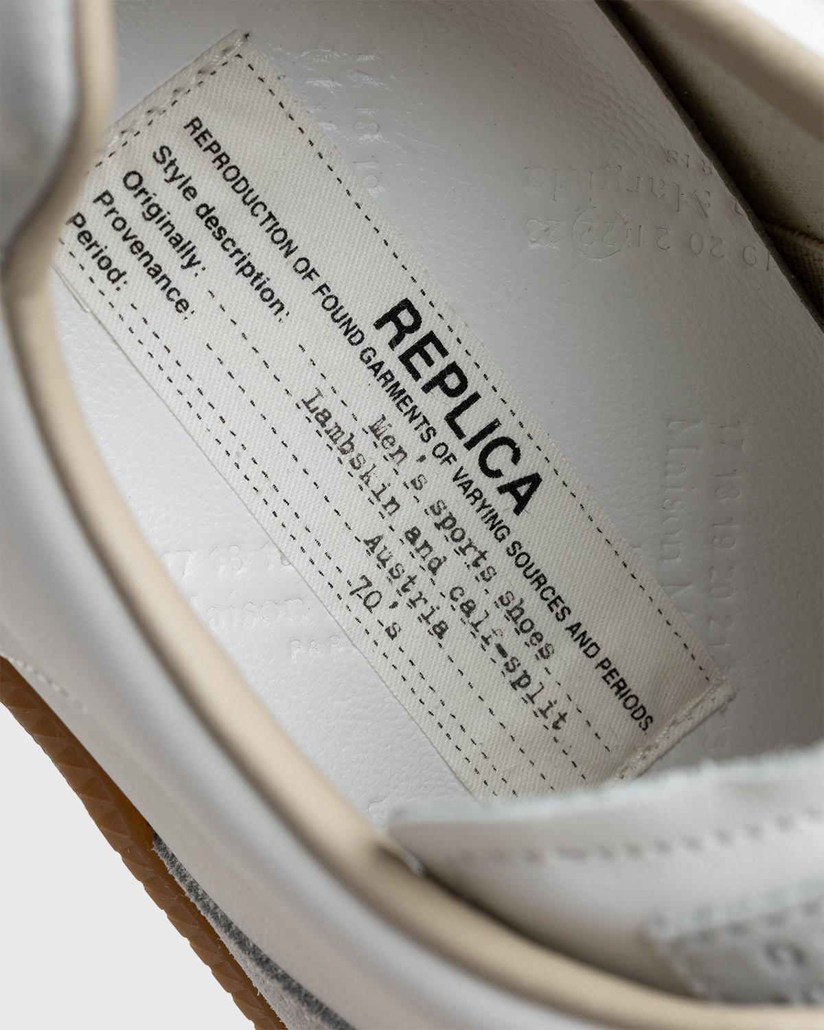 Maison margiela hotsell shoes white