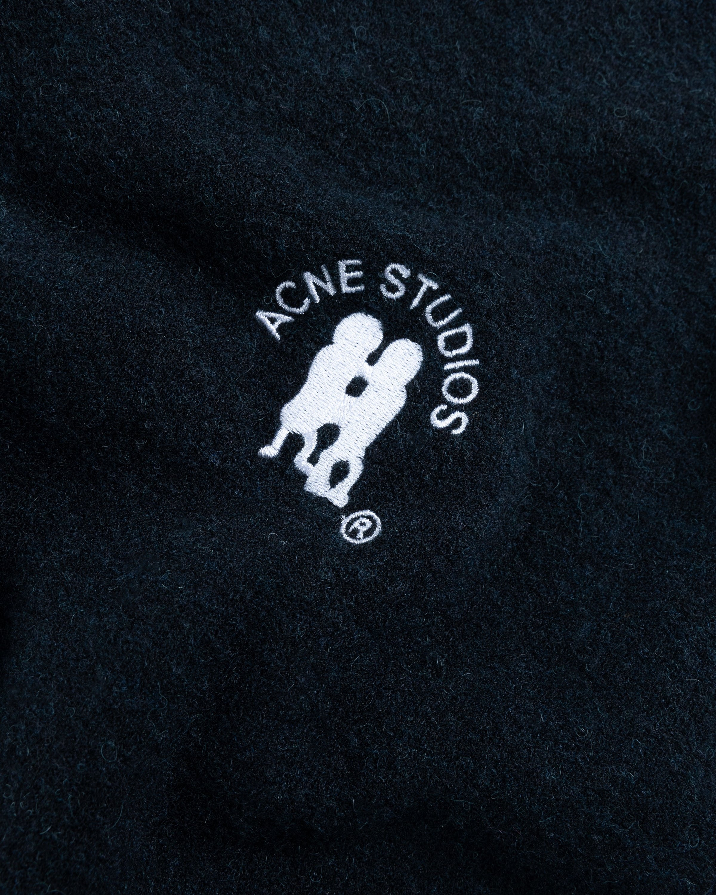 Acne studios sales embroidered logo sweatshirt