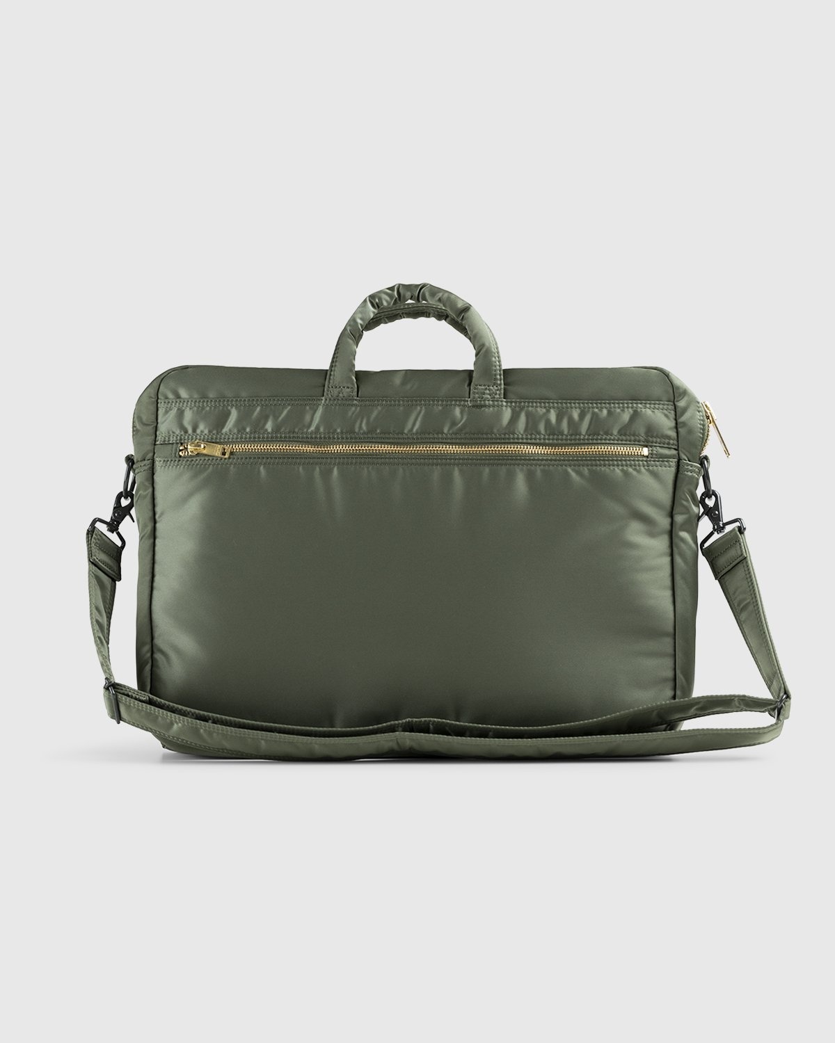 Porter-Yoshida & Co. – Tanker 2-Way Briefcase Sage Green - Bags - Green - Image 2