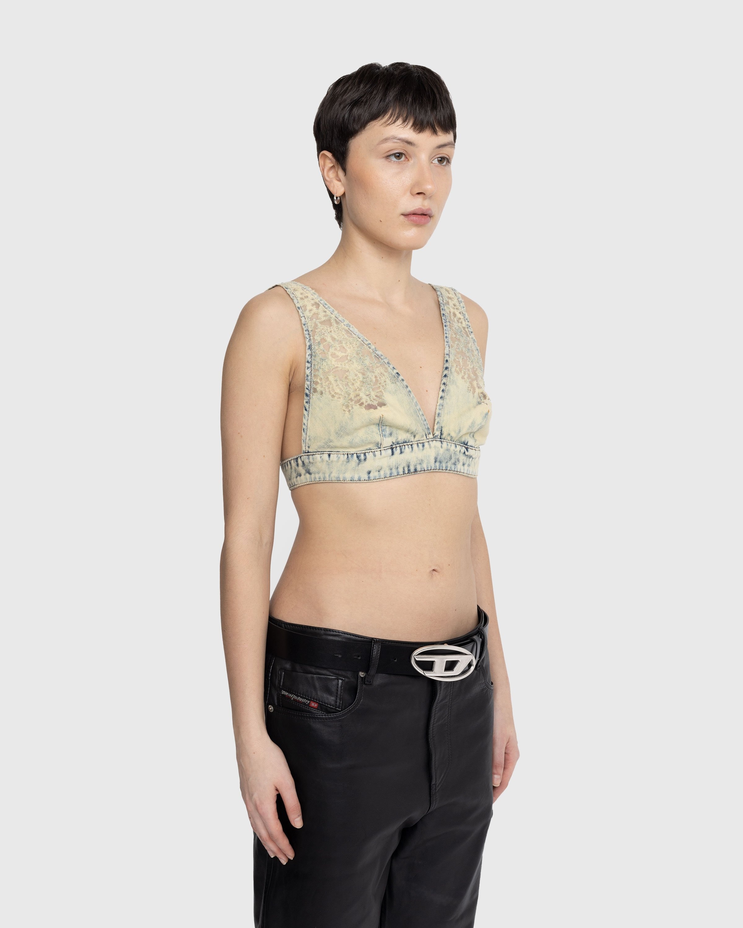 Diesel – De-Janys-Fsc Denim Top Light Blue - Tops - Blue - Image 4