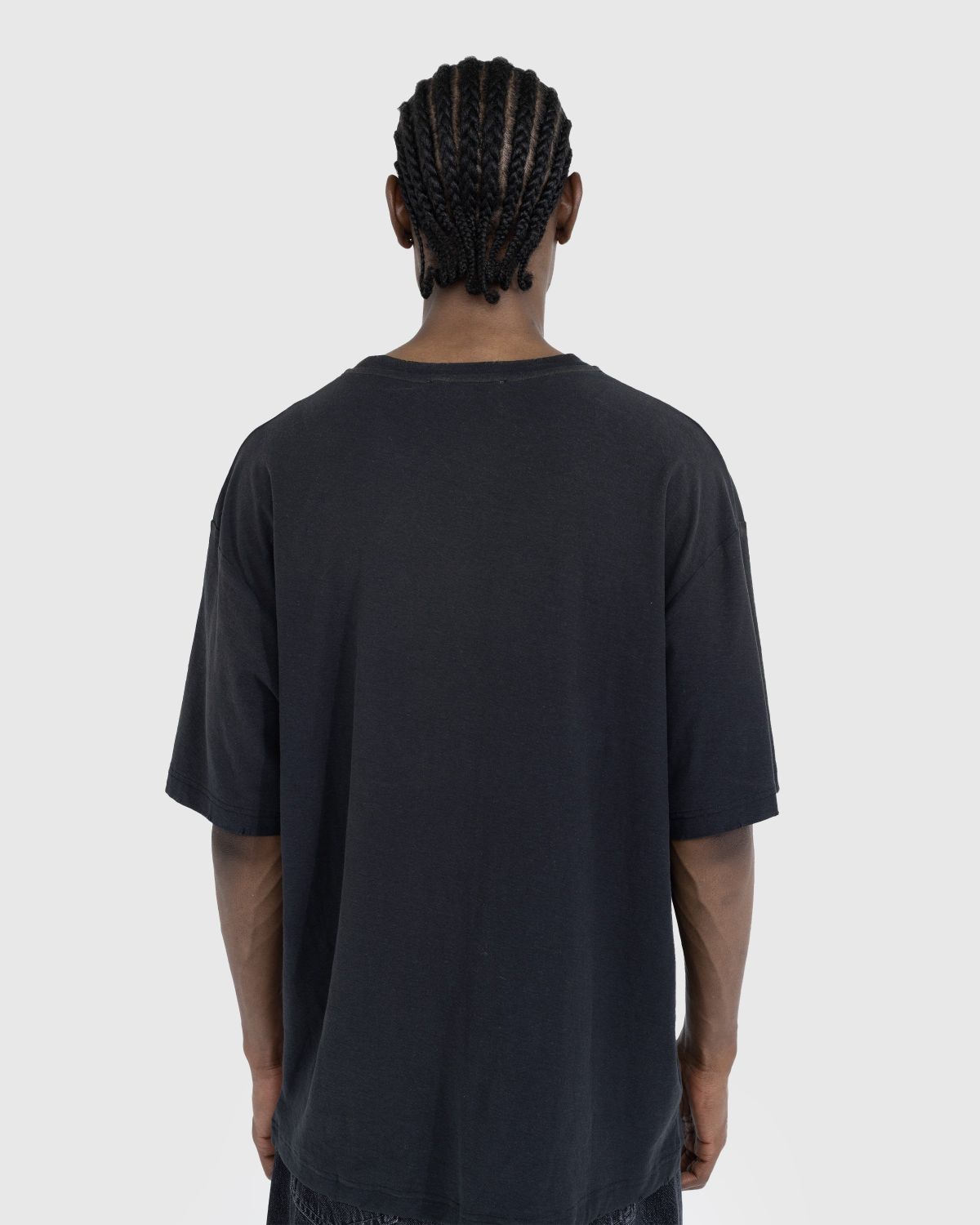 Acne Studios – Logo T-Shirt Black - T-shirts - Black - Image 3