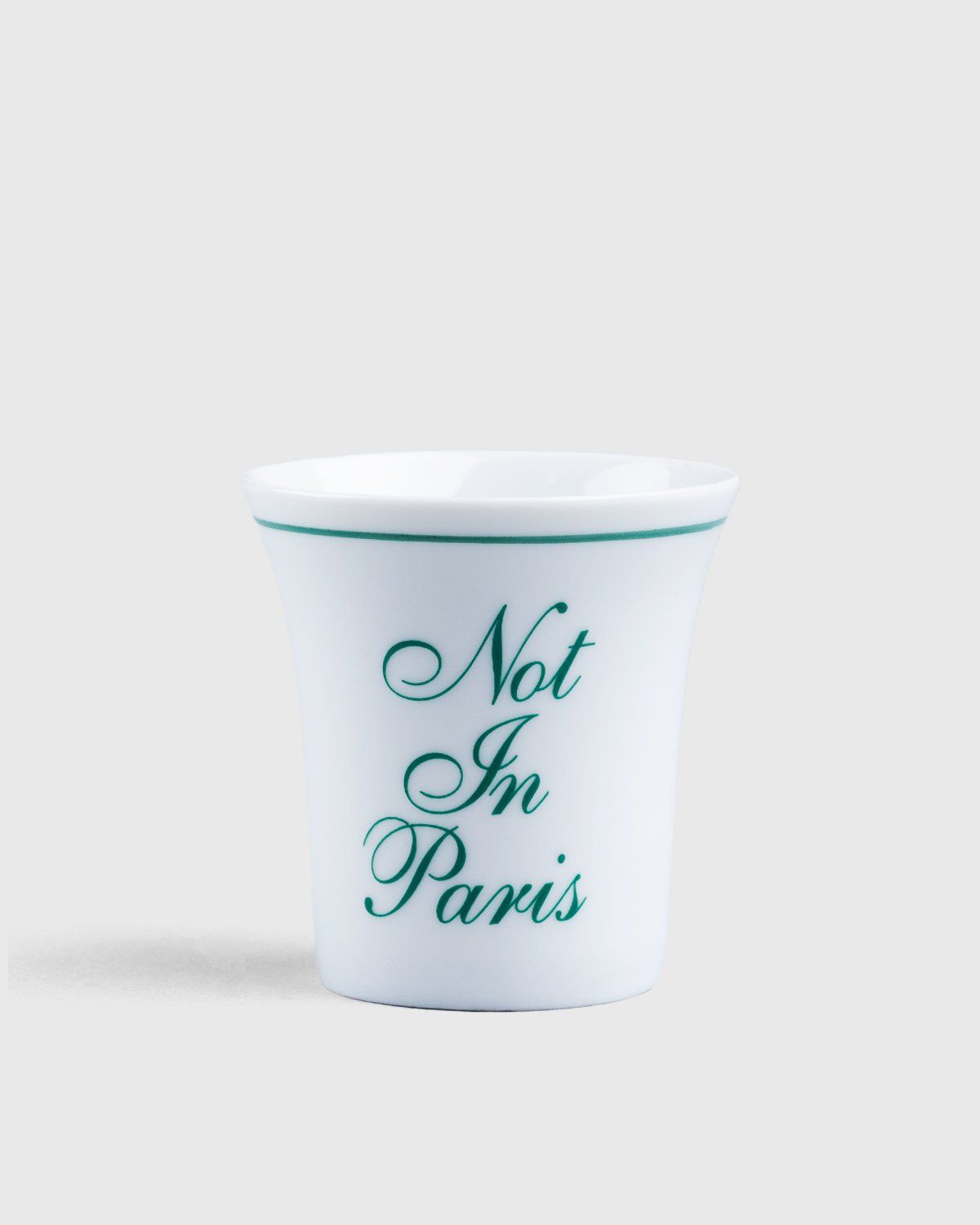 Highsnobiety – Café De Flore Egg Cup - Ceramics - White - Image 1