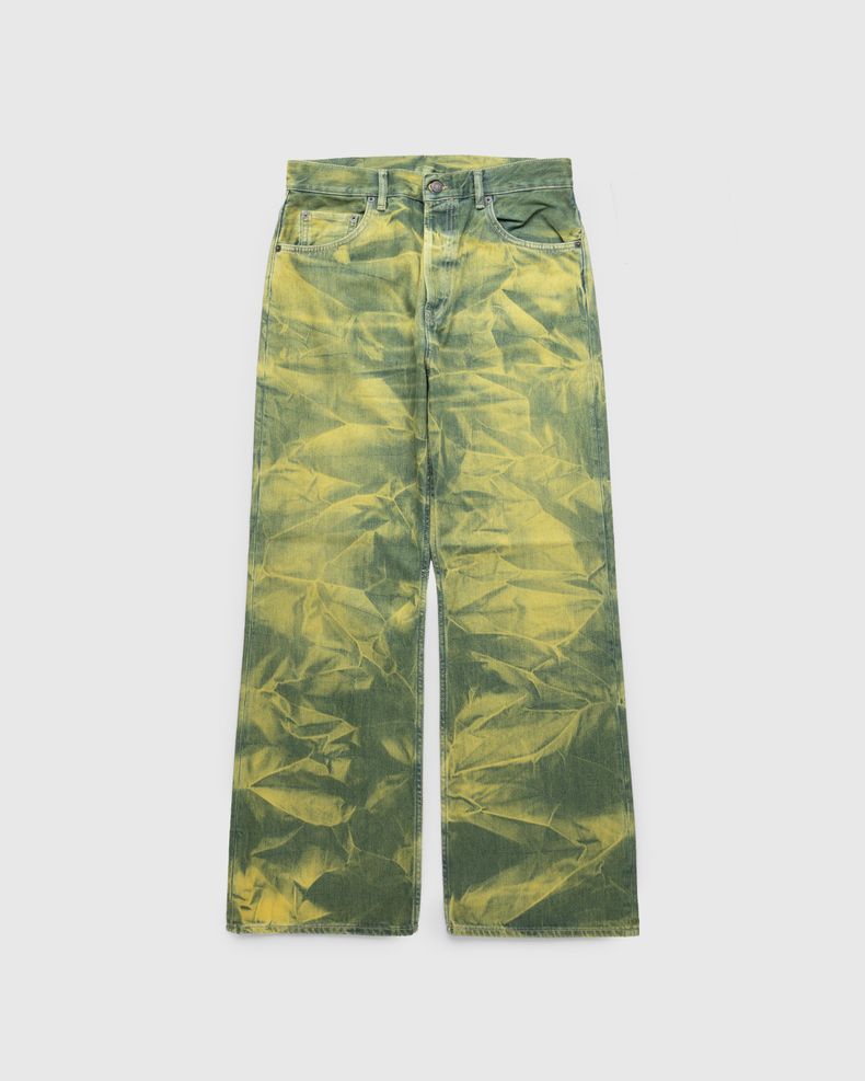 Loose Fit Jeans 2021 Yellow/Blue