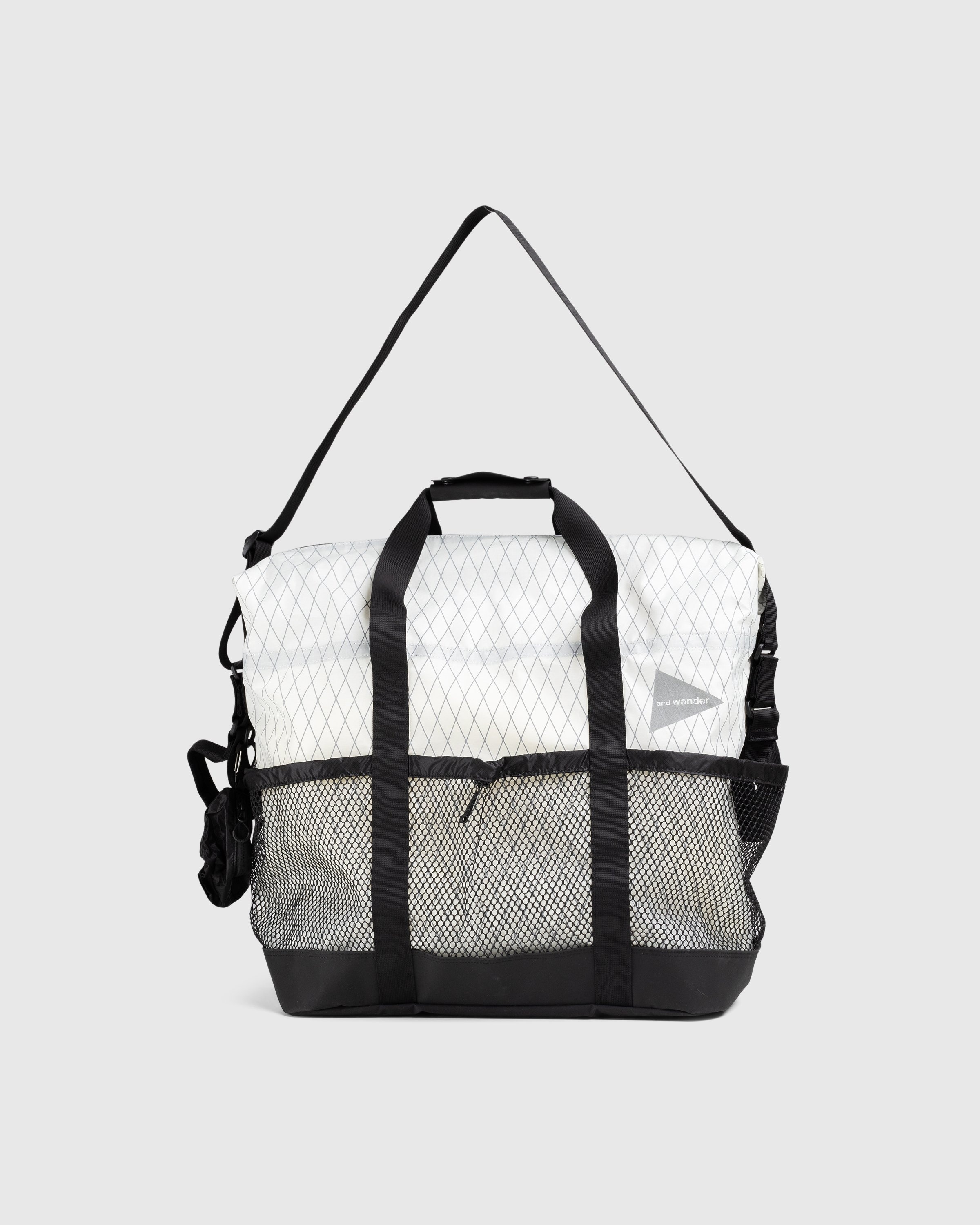 And Wander – X-Pac 45L Tote Bag Off White - Bags - Beige - Image 1