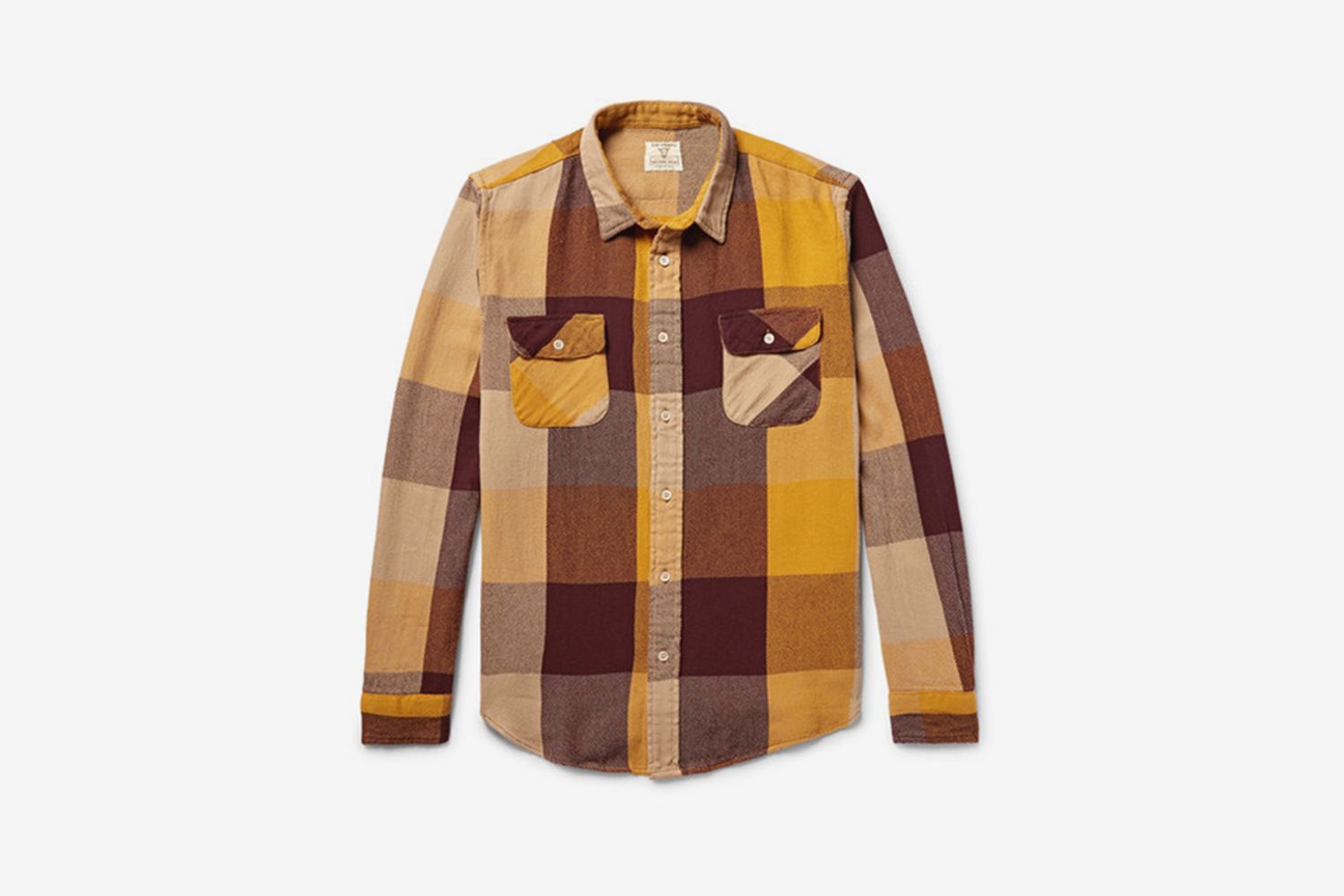 Shorthorn Checked Cotton-Flannel Shirt