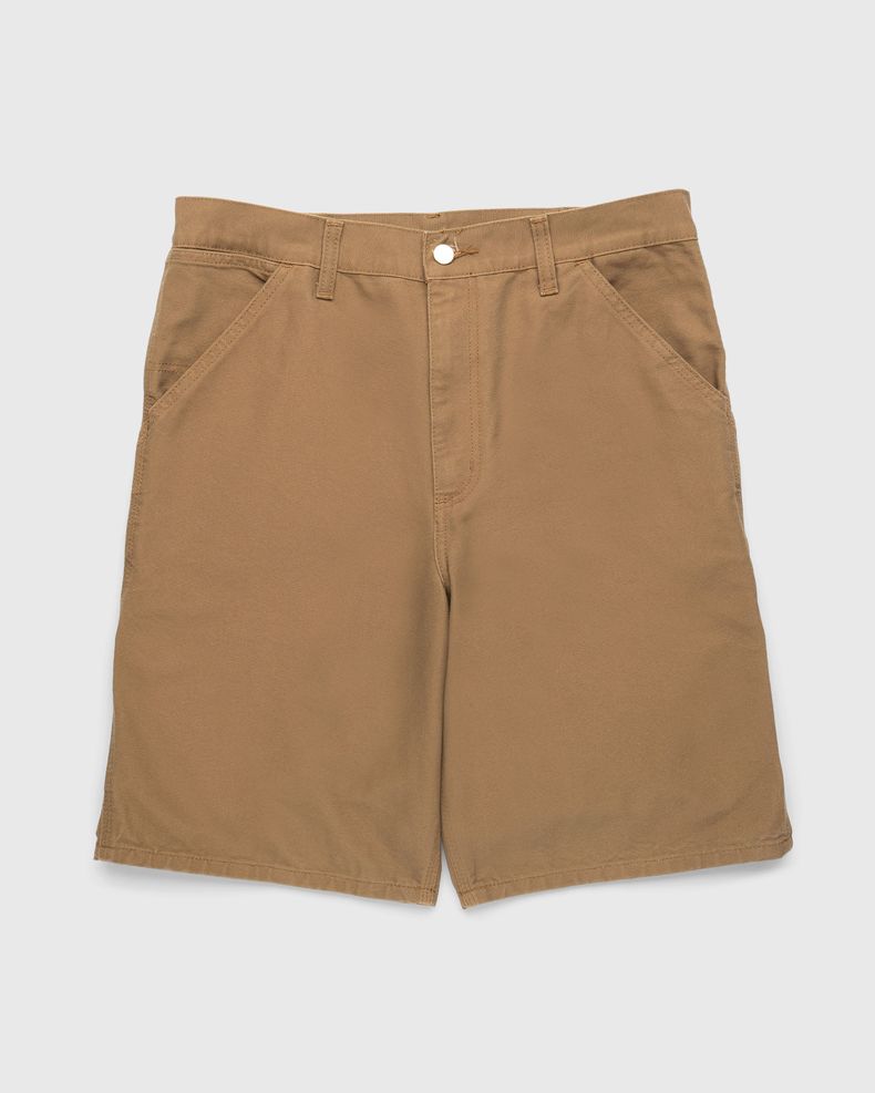 Carhartt WIP – Single Knee Short Rinshed Hamilton Brown