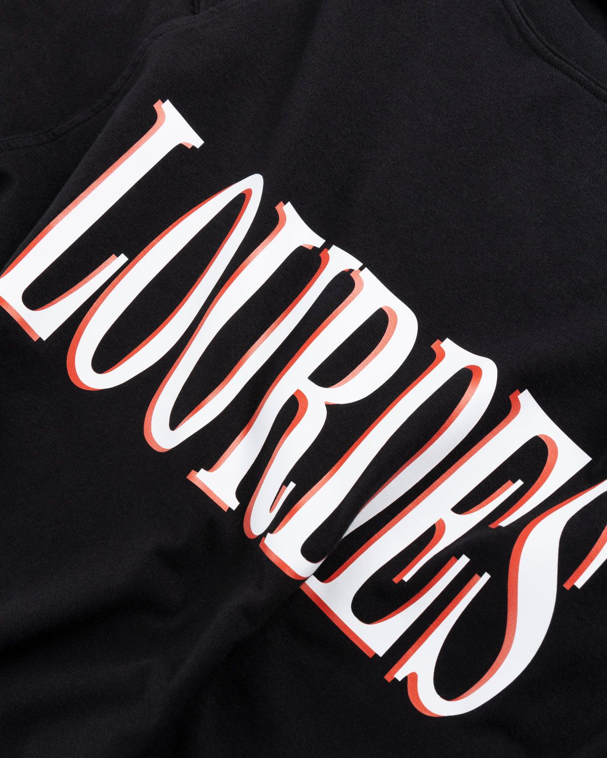 Lourdes New York – Logo Tee Black - T-shirts - Black - Image 4