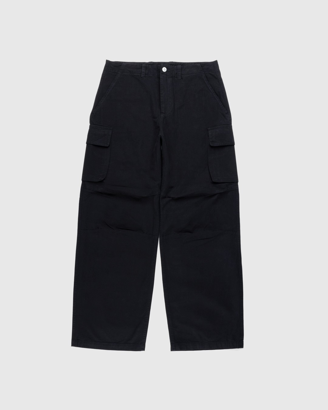 Our Legacy – Mount Cargo Black Canvas - Pants - Black - Image 1