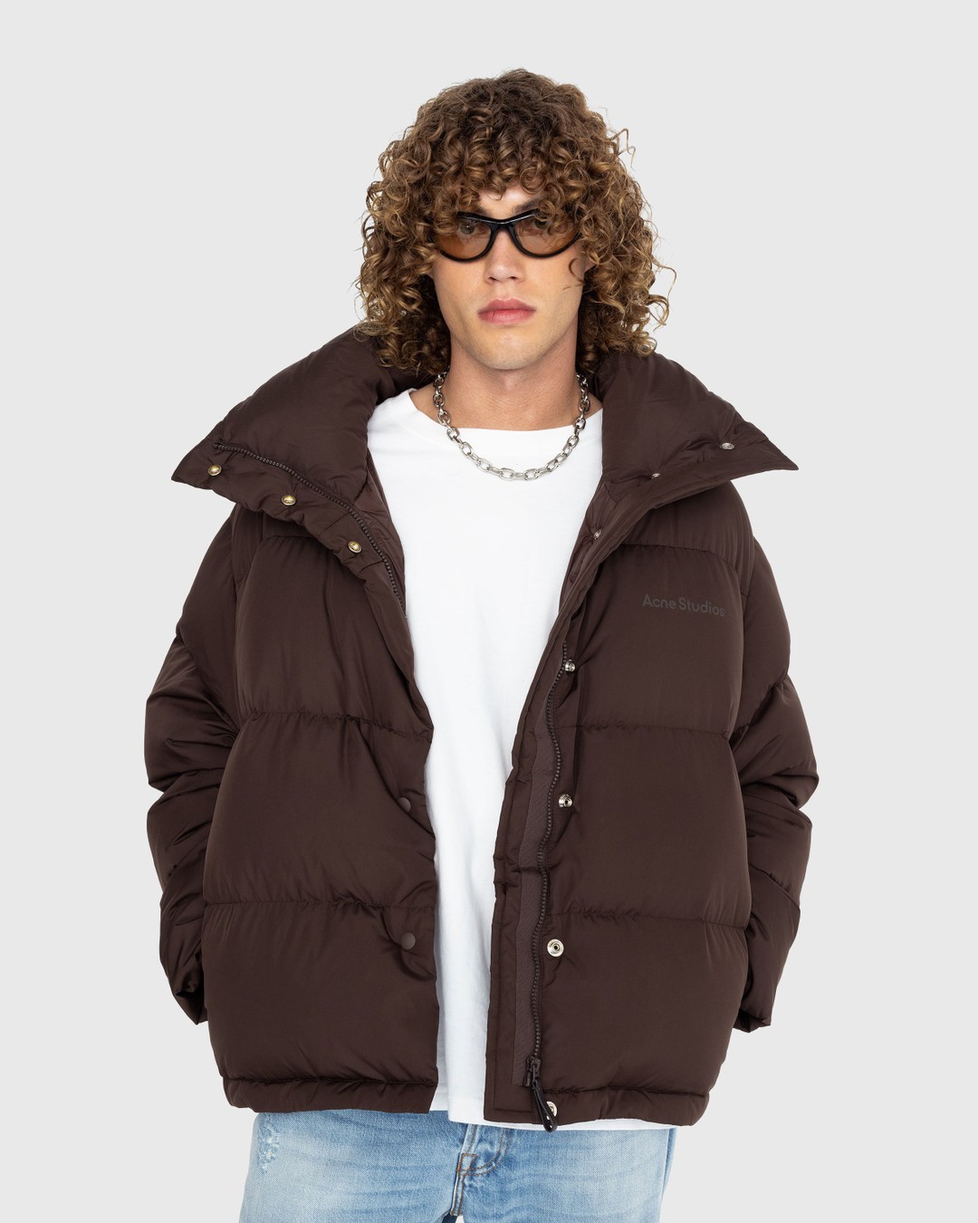 Acne Studios – Puffer Jacket Coffee Brown - Outerwear - Brown - Image 2