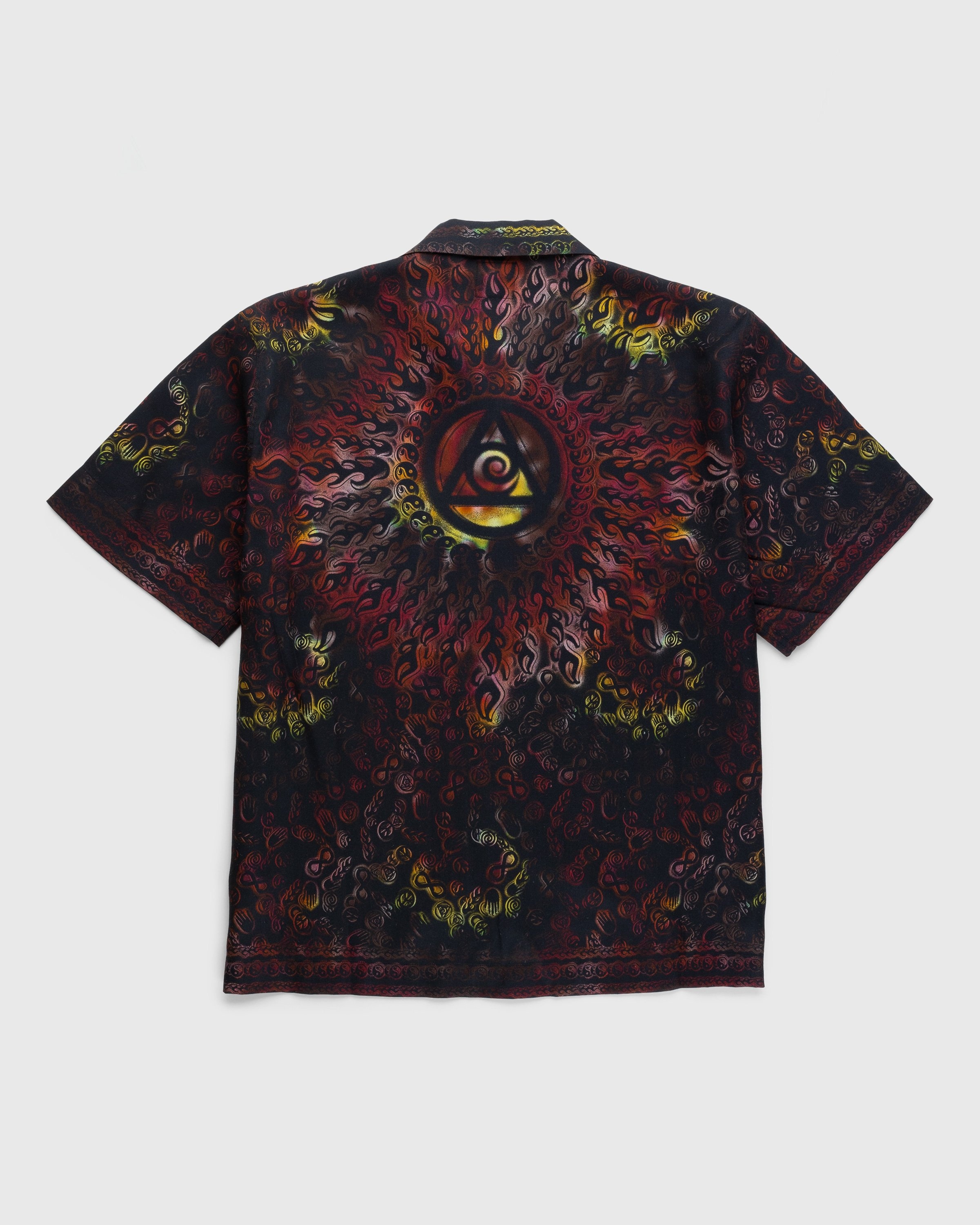 Stüssy x Dries van Noten – Foulard Shirt - Shirts - Red - Image 2