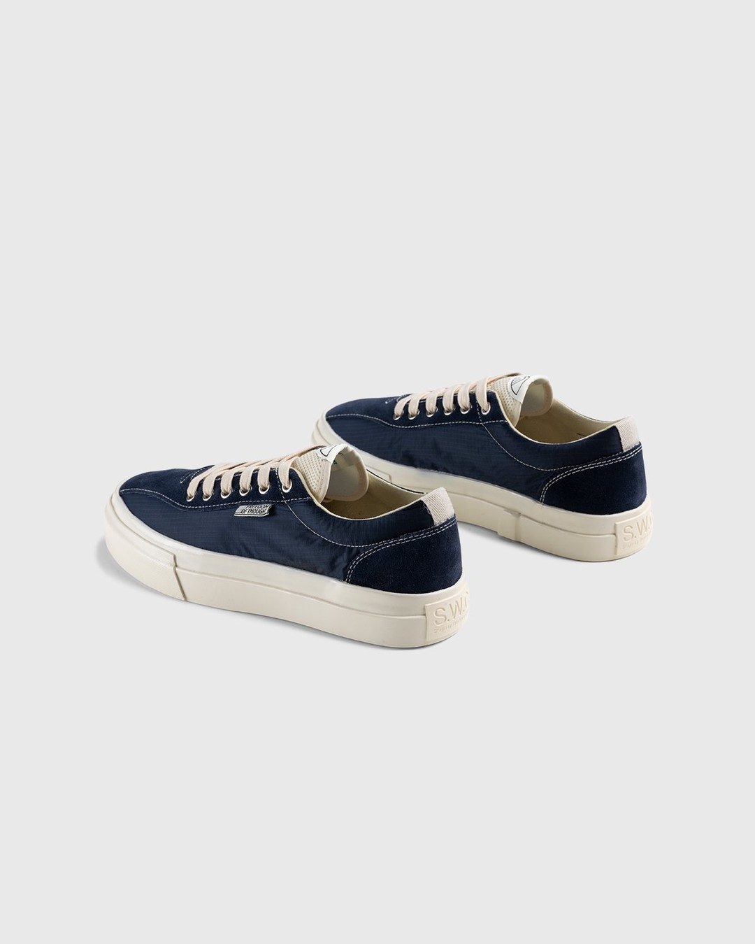 Stepney Workers Club – Dellow Track Ripstop Navy - Sneakers - Blue - Image 4