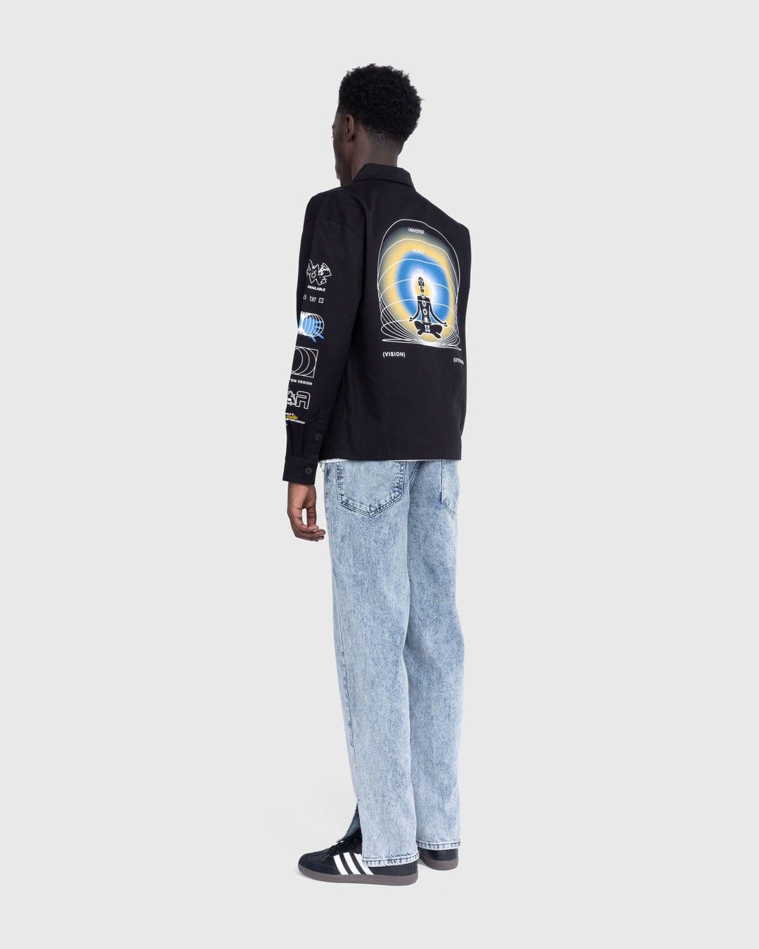 Space Available Studio – Utopia Work Jacket Black - Outerwear - Black - Image 4