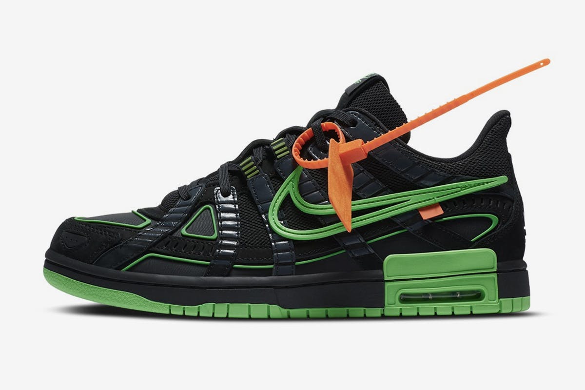Off-White™ x Nike Air Rubber Dunk “Green Strike