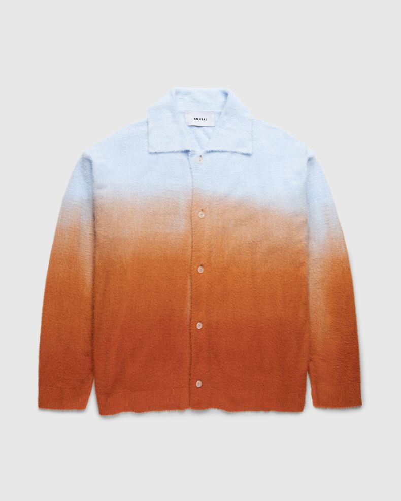 Knit Long-Sleeve Shirt Sunset