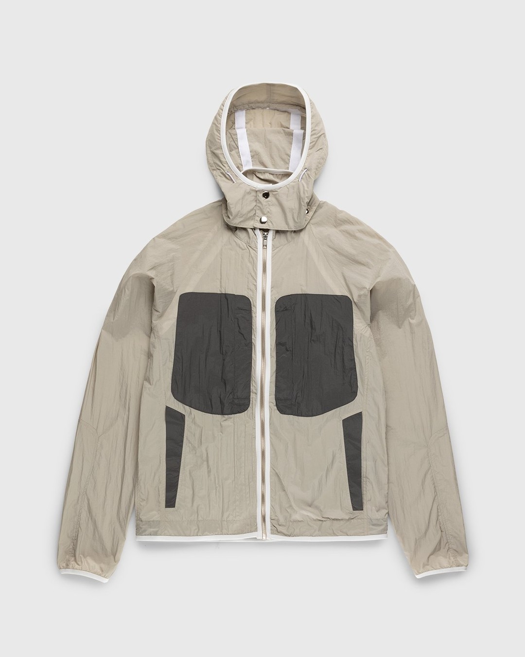 Arnar Mar Jonsson – Angurgapi Tracktop Stone/Charcoal - Outerwear - Beige - Image 1