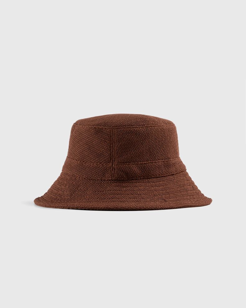 Our Legacy –  Italian Cotton Bucket Hat Rust Red 