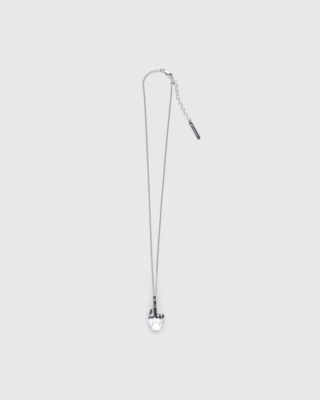 Y/Project – Fuck U Pendant Necklace Silver - Jewelry - Silver - Image 1