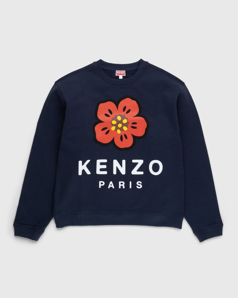 Kenzo – Boke Flower Sweatshirt Midnight Blue