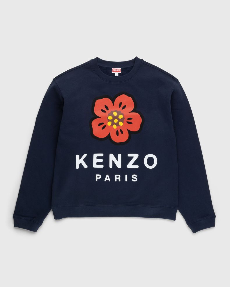 Kenzo – Boke Flower Sweatshirt Midnight Blue