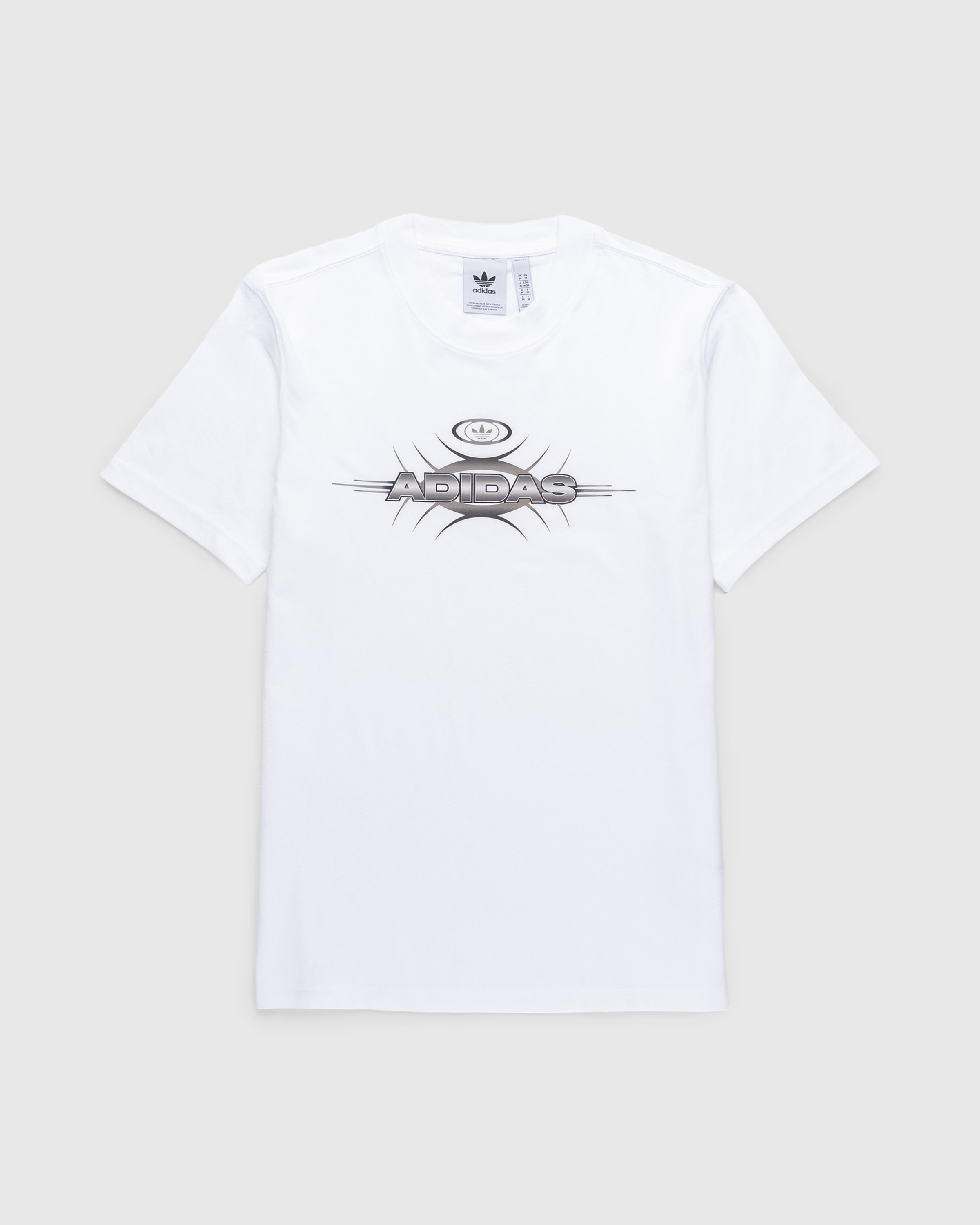 Adidas – Graphic Logo T-Shirt White - Tops - White - Image 1